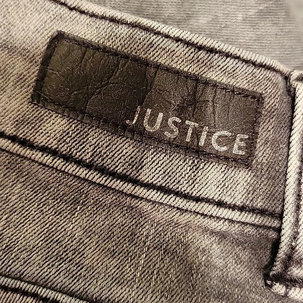 Justice Brand Gray Skinny Jeans. Girls Size 16